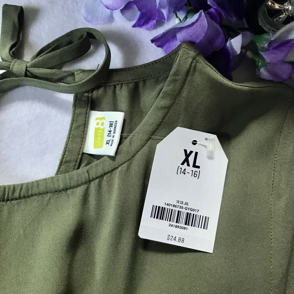 Crazy 8 nwt olive